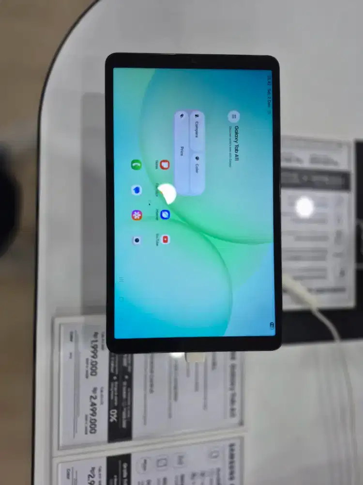 SAMSUNG TAB A11 FREE TRAVEL ADAPTOR 25W FREE GARANSI FISIK 6 BULAN