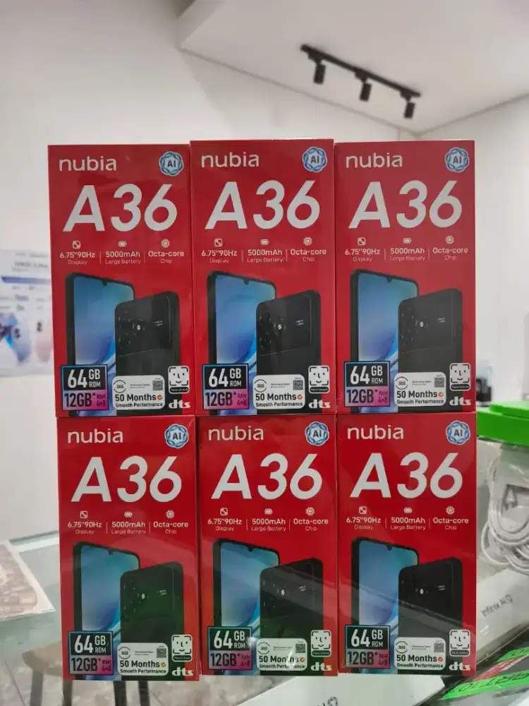 ZTE nubia A36 12/64GB Baru
