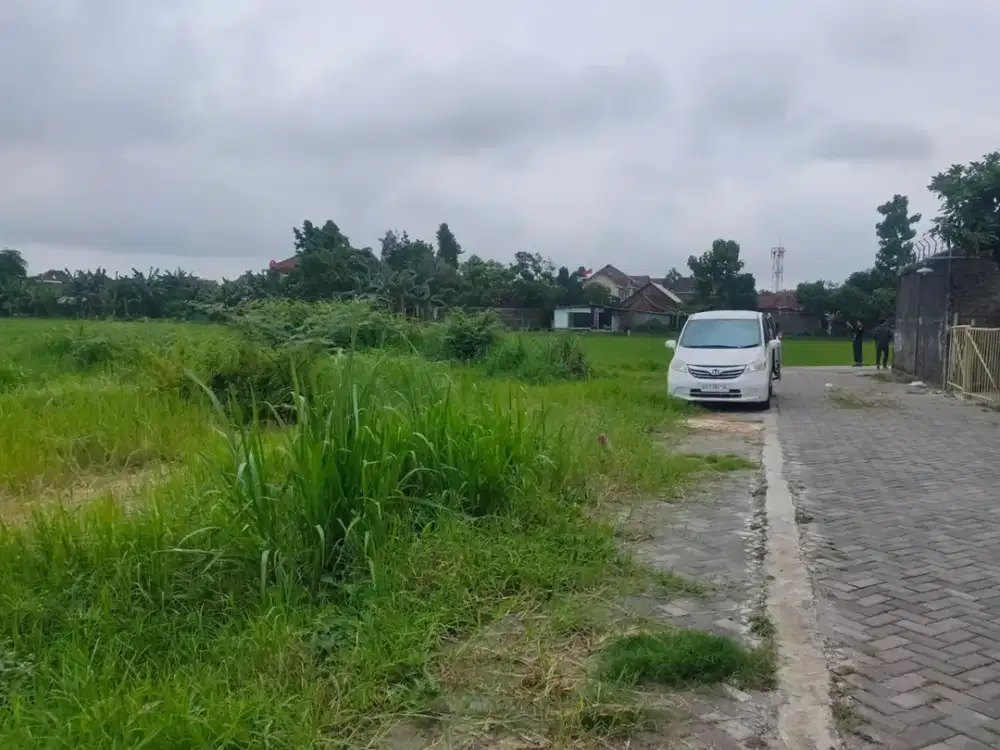 Dekat Stasiun Lempungan Ases Lebar, Tanah Siap Bangun Jogja Kota