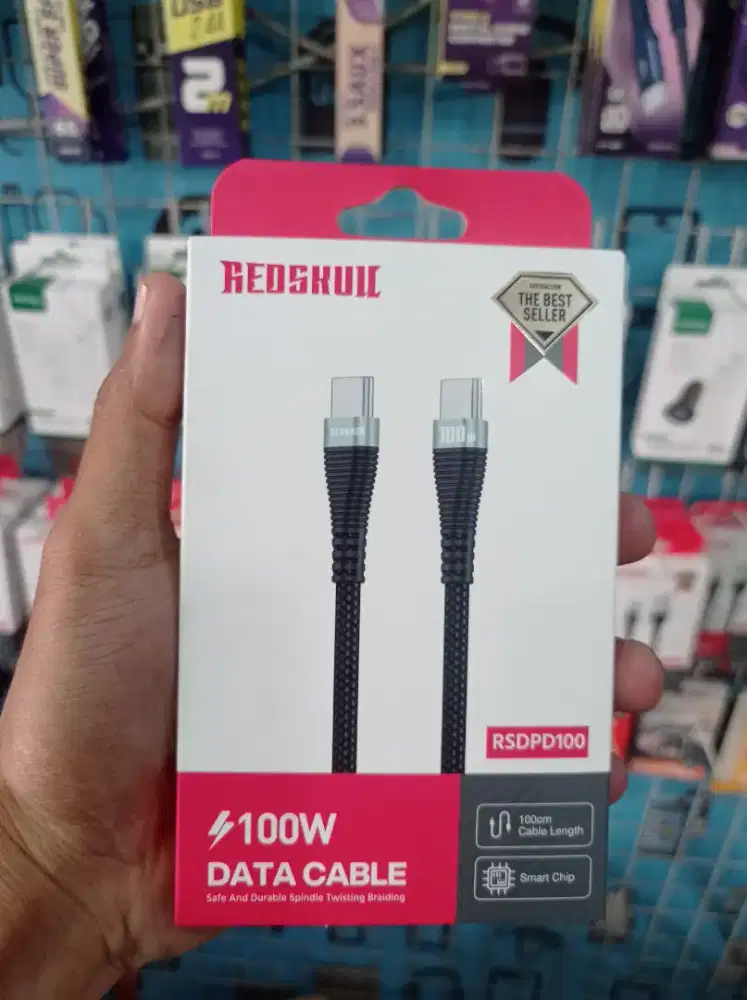 Kabel Data Redskull C to C 100W