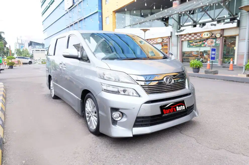 2013 Toyota Vellfire ZG Facelift Pilot seat CBU Antik TDP 78jt