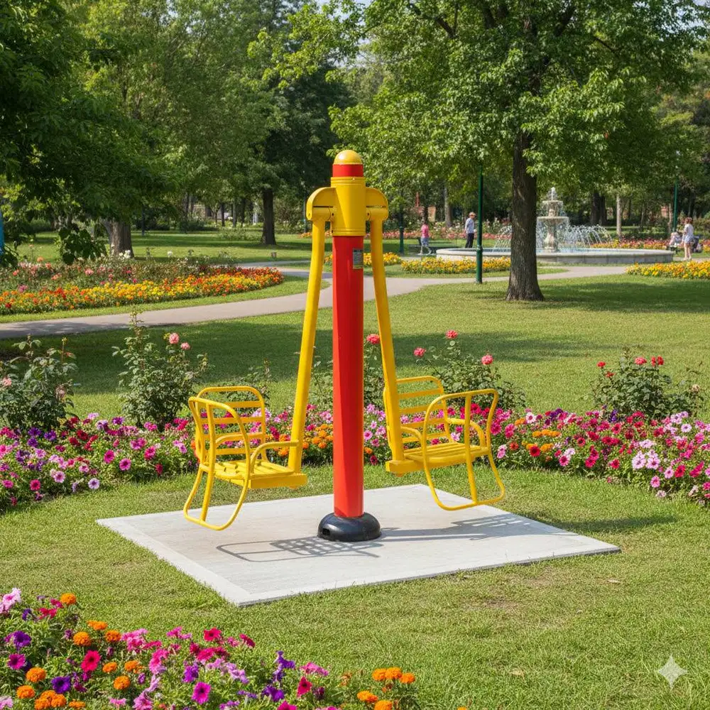 Alat Fitness Outdoor Lengkap – Kuat & Tahan Cuaca, Siap Pakai!