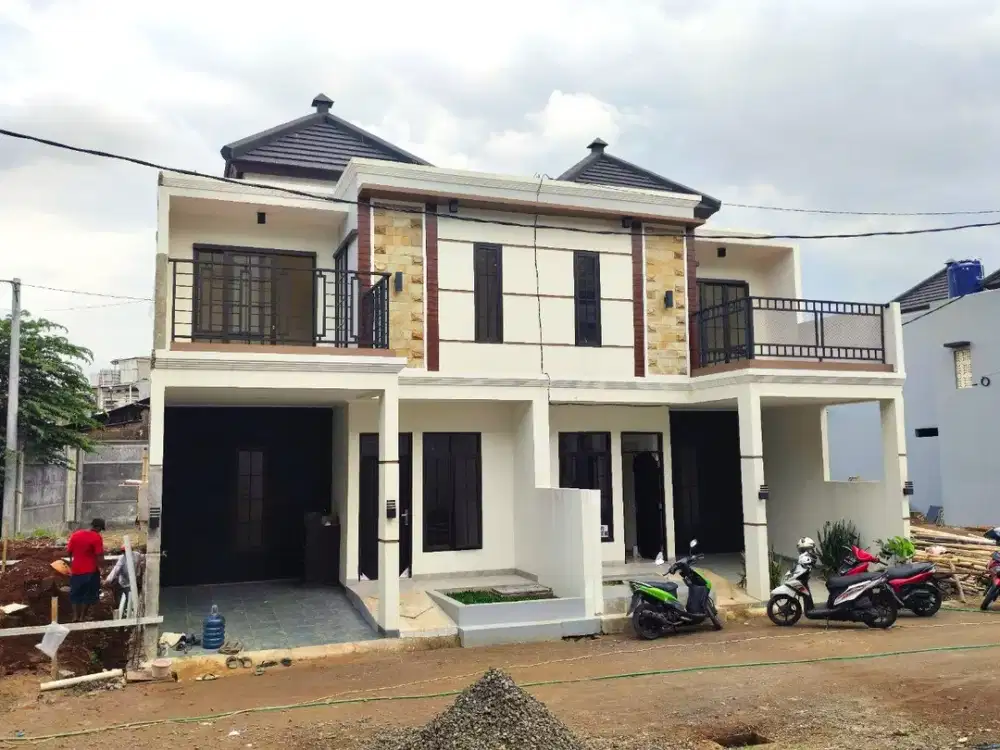 Rumah Cluster SIAP HUNI Free Biaya Dekat LRT Cibubur Cimanggis Depok