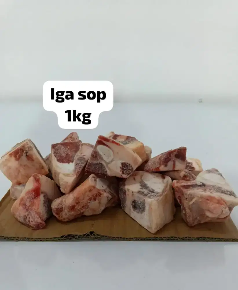 Daging rendang/semur dan iga mulai dari 17rb batang dijamin fresh