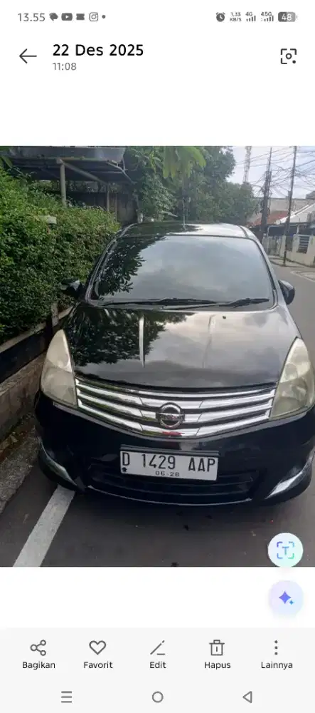 Nissan grand Livina XV At