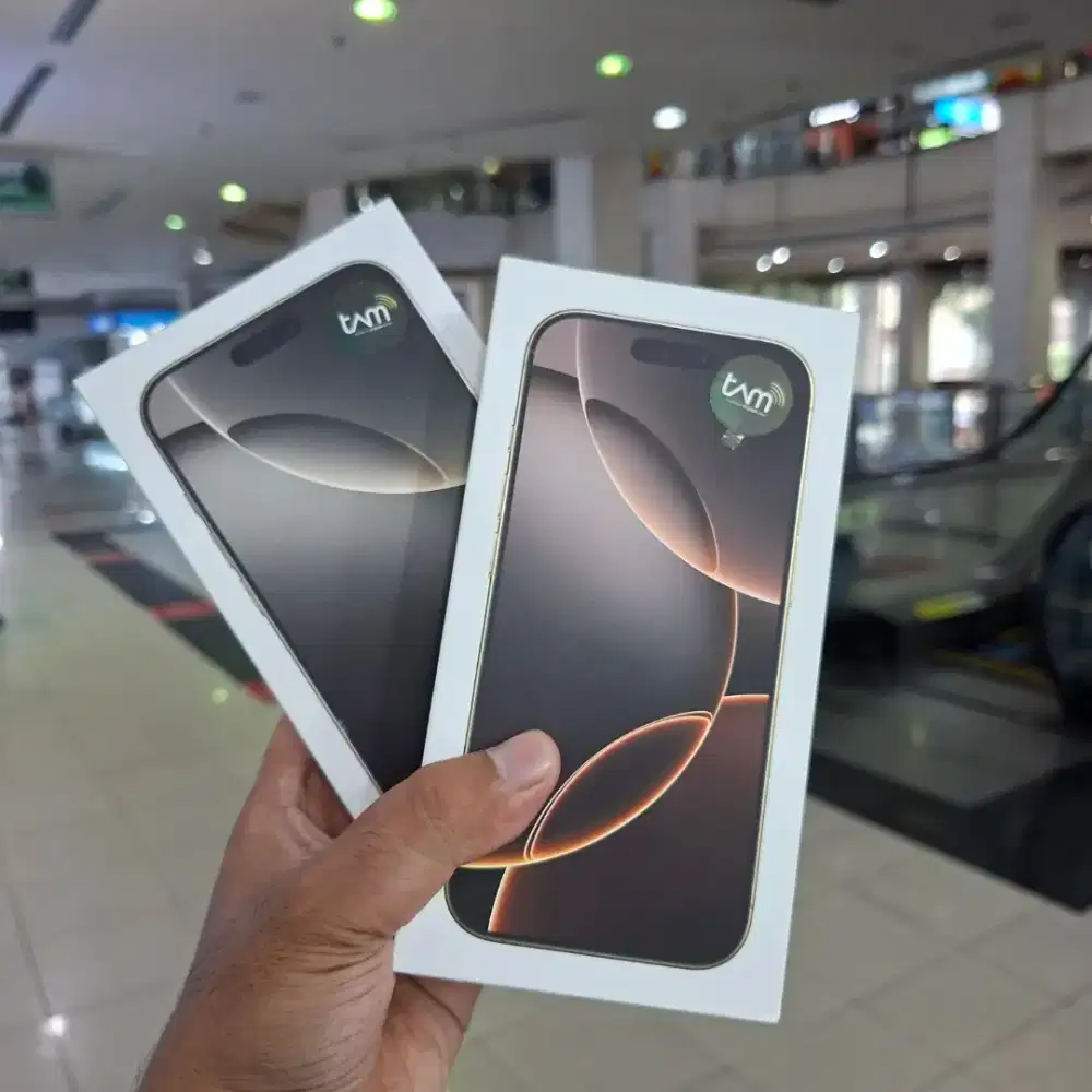 NEW IPHONE 16 PRO MAX 256GB RESMI IBOX JOGJA