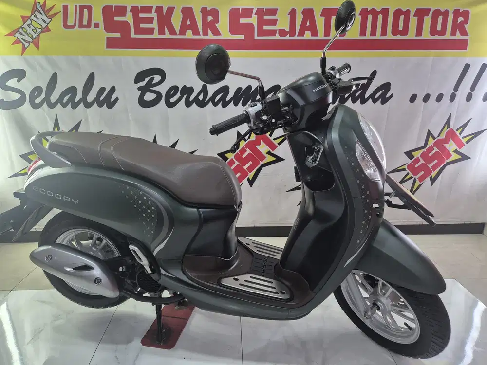 Honda Scoopy New prestise keyles ijo km 8 ribuan