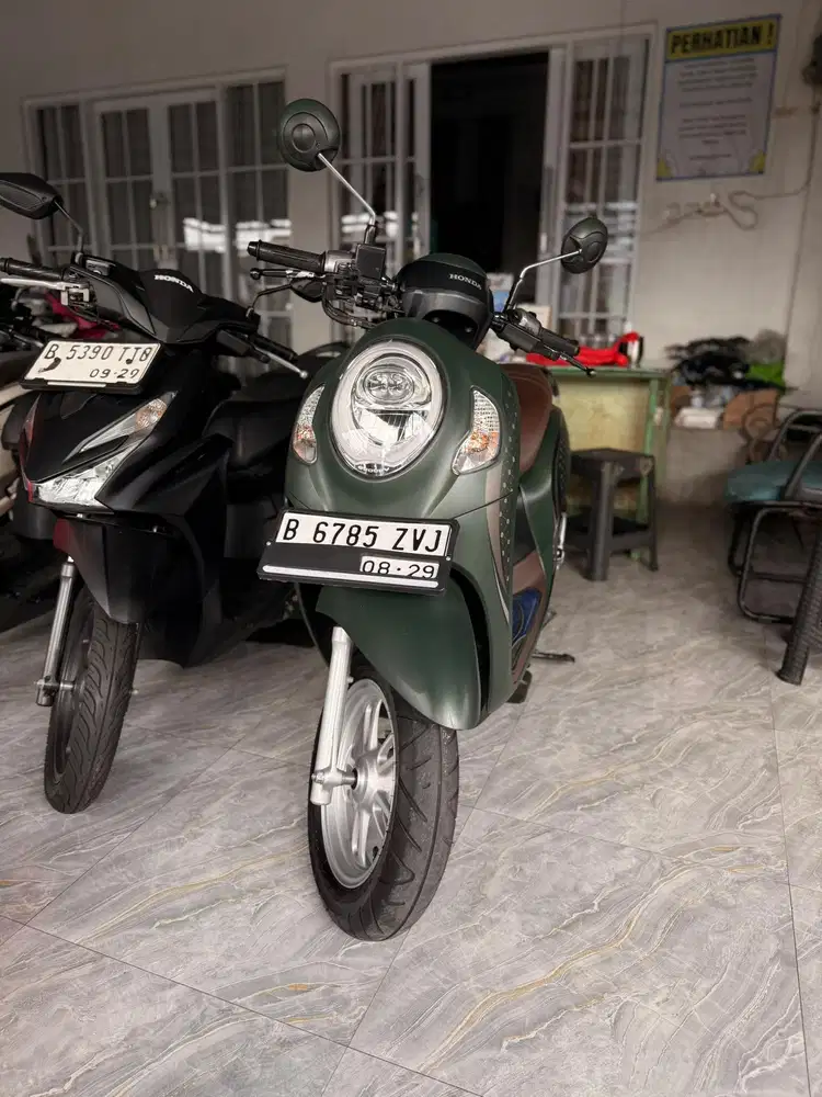 HONDA SCOOPY  2024 HIJAU KEYLESS