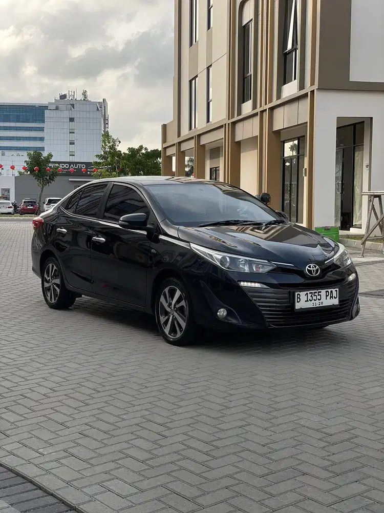 Vios G 1.5 At 2019 Hitam Metalik