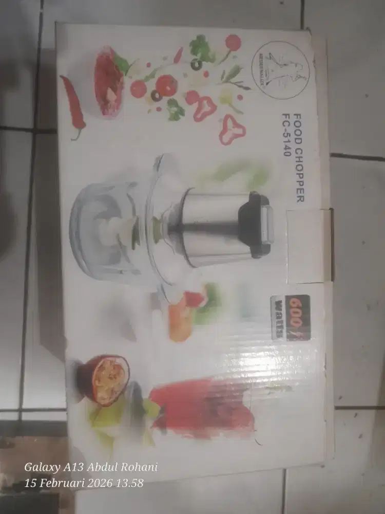 Medeenalux Food Chopper 600w FC - 5140 Baru