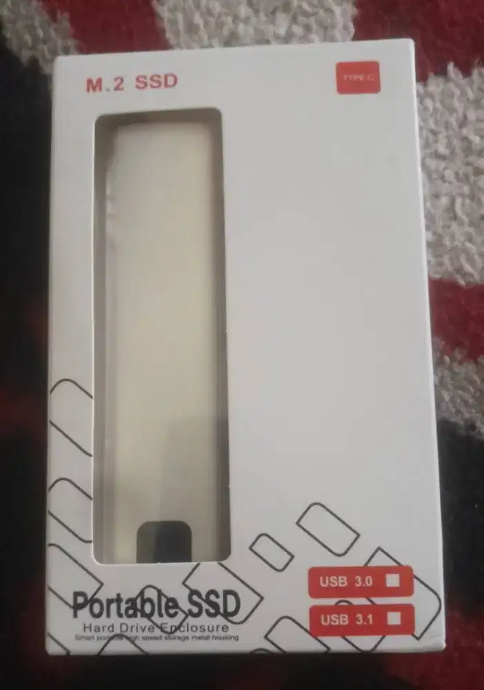 Enclosure Portable SSD NVME merk Tensicomm