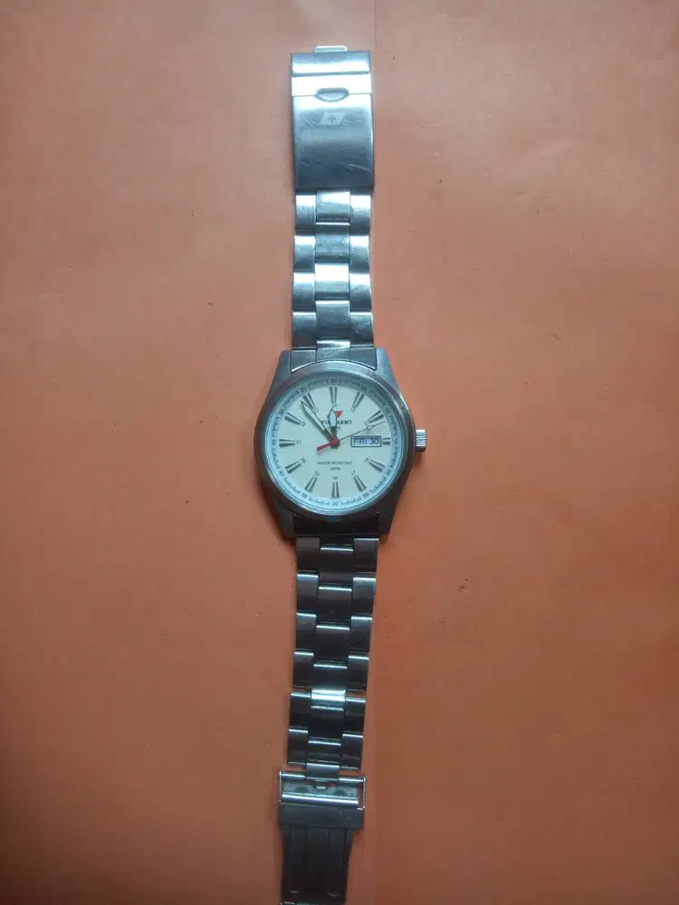 Jam tangan ori swiss army exone stainless steel