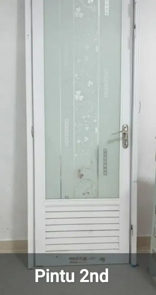 Dijual pintu alumunium bekas