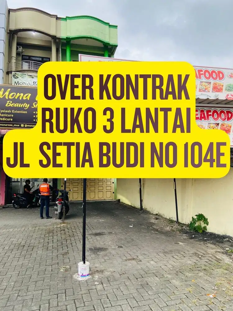 Over Kontrak Ruko 3 Lantai