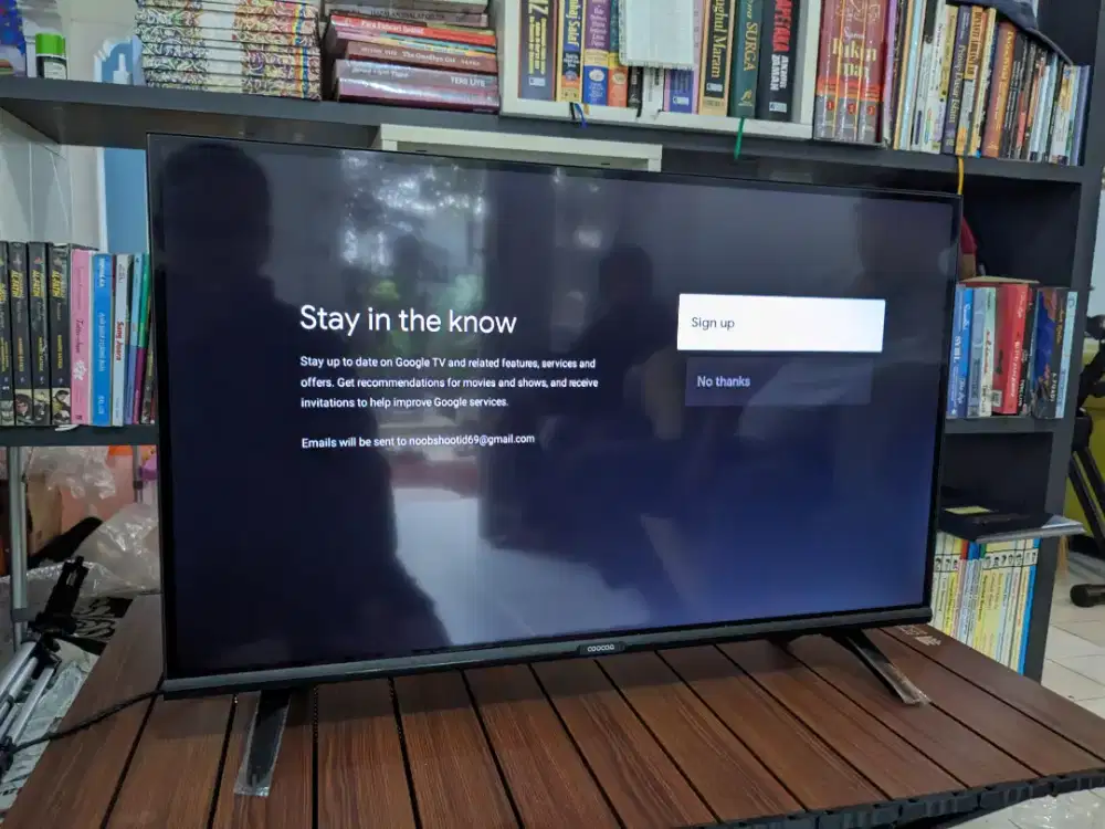 Smart tv coocaa 32inc fullset