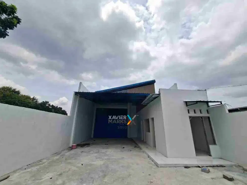 Dijual dan disewakan gudang baru area Wonosari Klaten