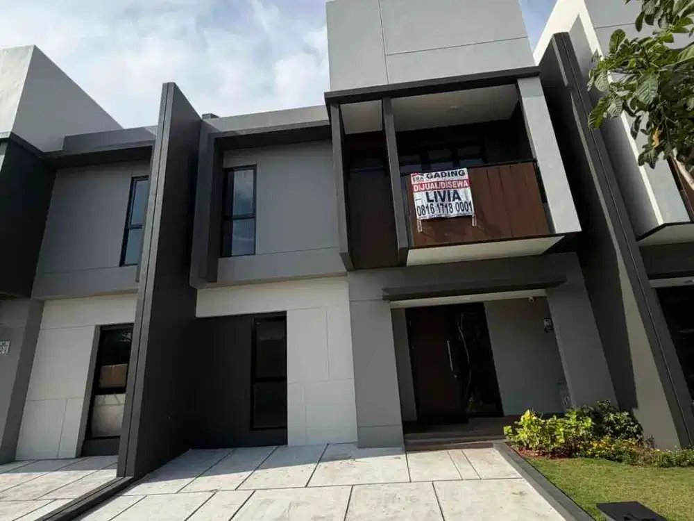 Dijual / Disewakan Brand New House Summarecon Crown Gading cluster regia lebar 8