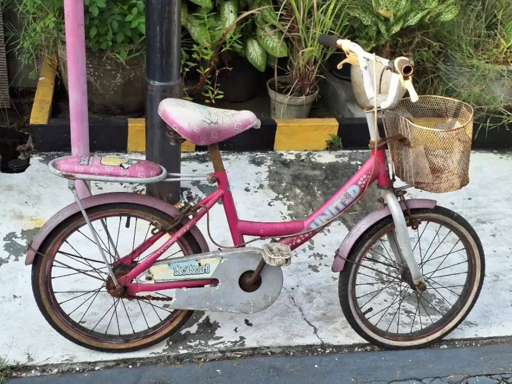 Sepeda anak perempuan gratis