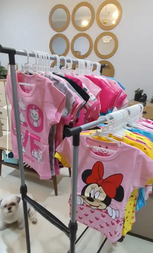 PAKET USAHA isi 100pc KAOS ANAK ANAK NEW (bukan seken / thrifing)