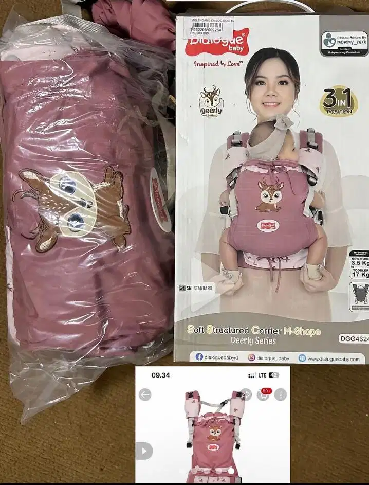 Di jual gendongan dialogue baby