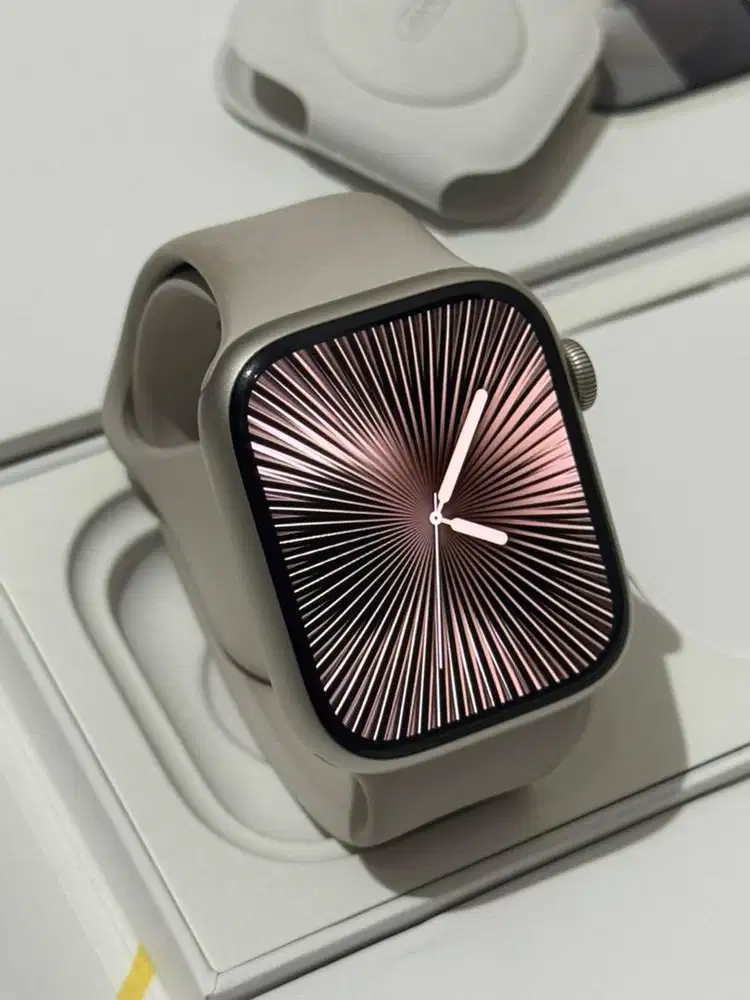 iBox Apple Watch Series 9 45mm Starlight Fullset ID/A