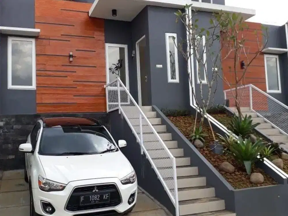 Dijual Rumah MURAH [siap huni] Modern Tropical Dekat Stasiun Cilebut Bogor