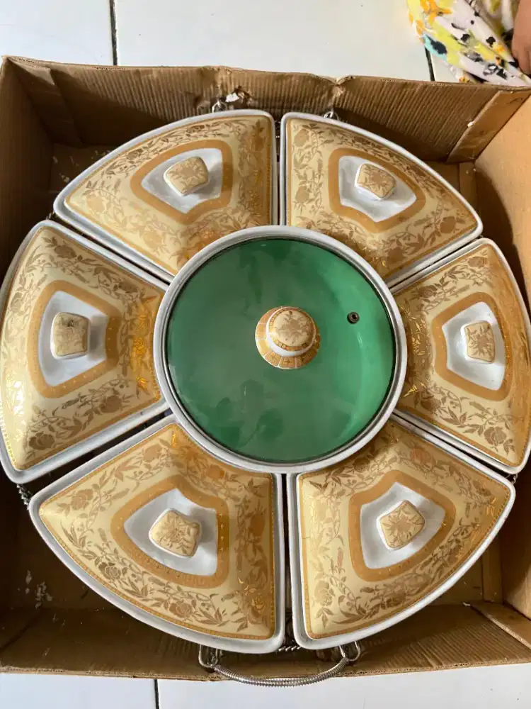 Set prasmanan keramik 21 pcs