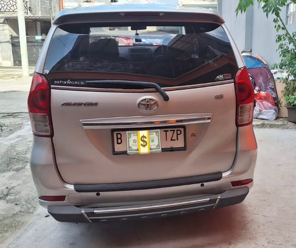 Toyota Avanza G Rawatan Pribadi Tahun 2012 Silver