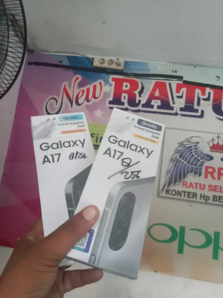 New samsung Galaxy A17 ram8/256 garansi resmi 1 tahun