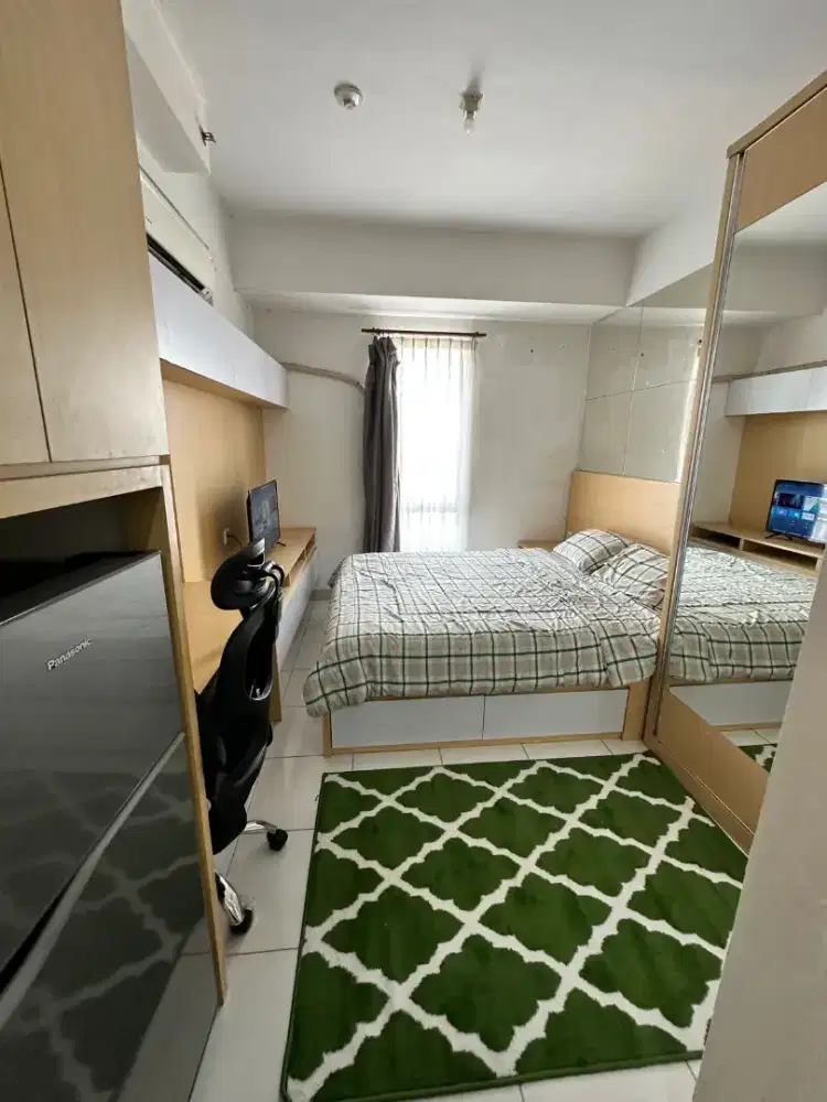 Azalea Suites Cikarang Studio Full Furnished {Bisa Bulanan & Free IPL}