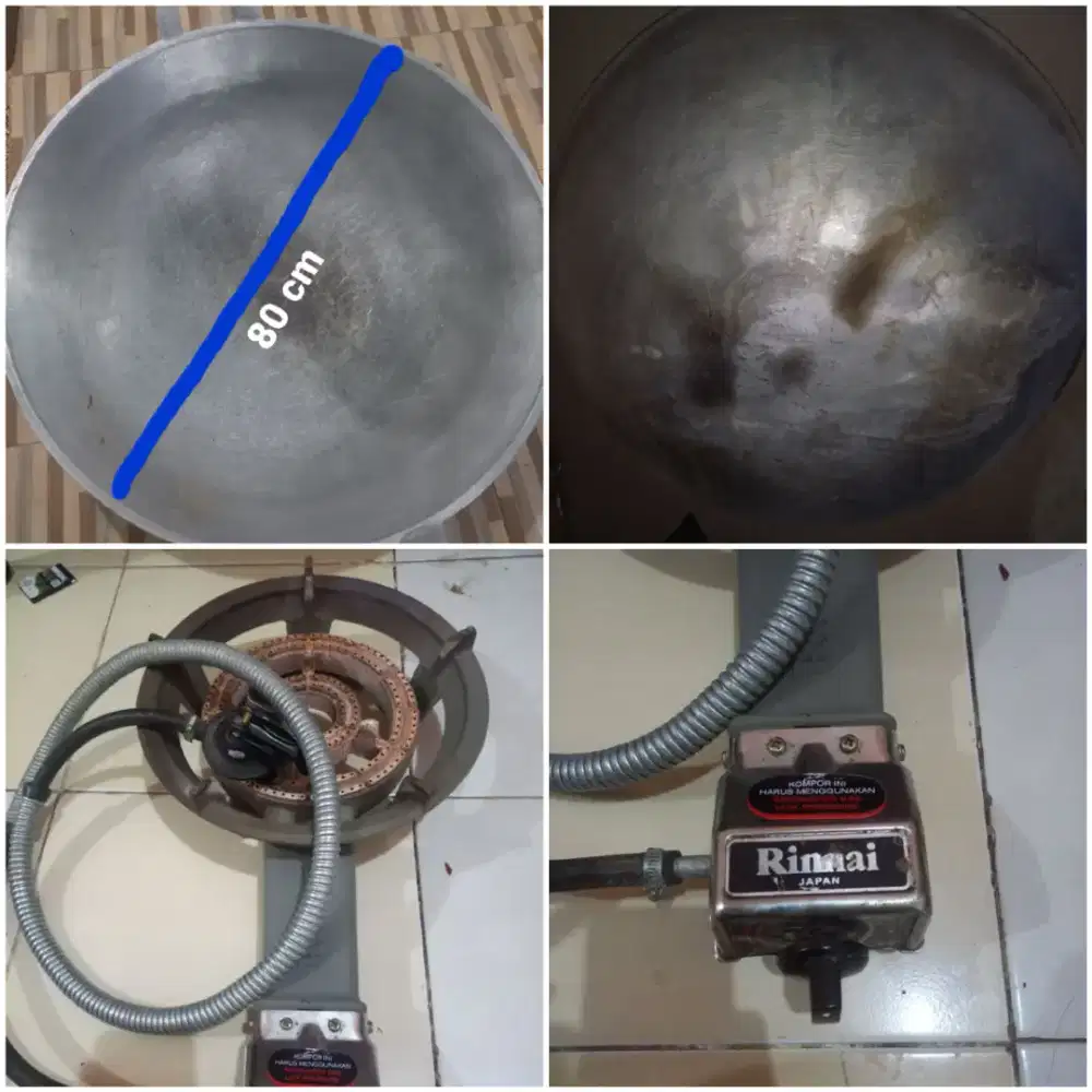 DIJUAL WAJAN JUMBO & KOMPOR