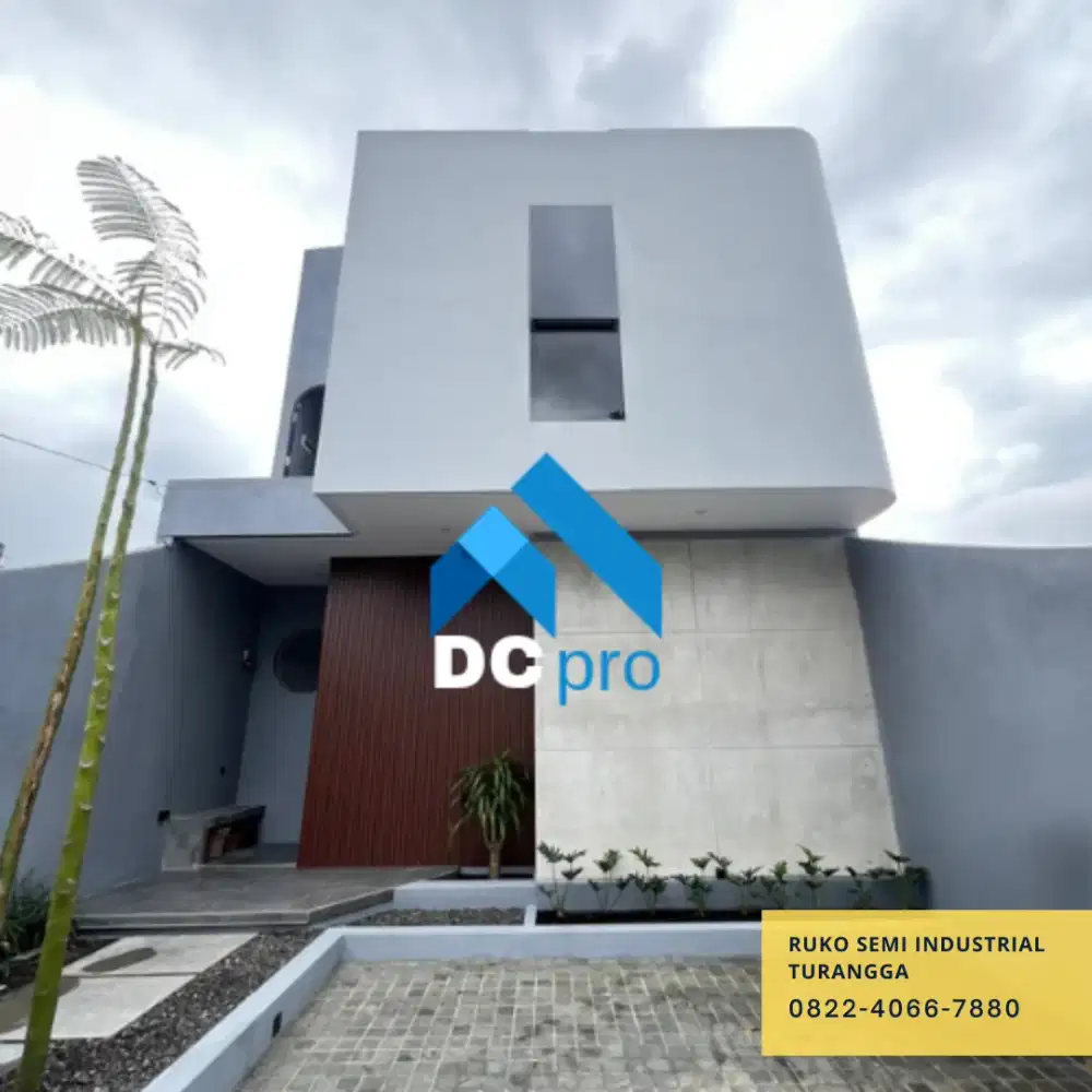 Rumah semi industrial dekat TSM Turangga martanegara