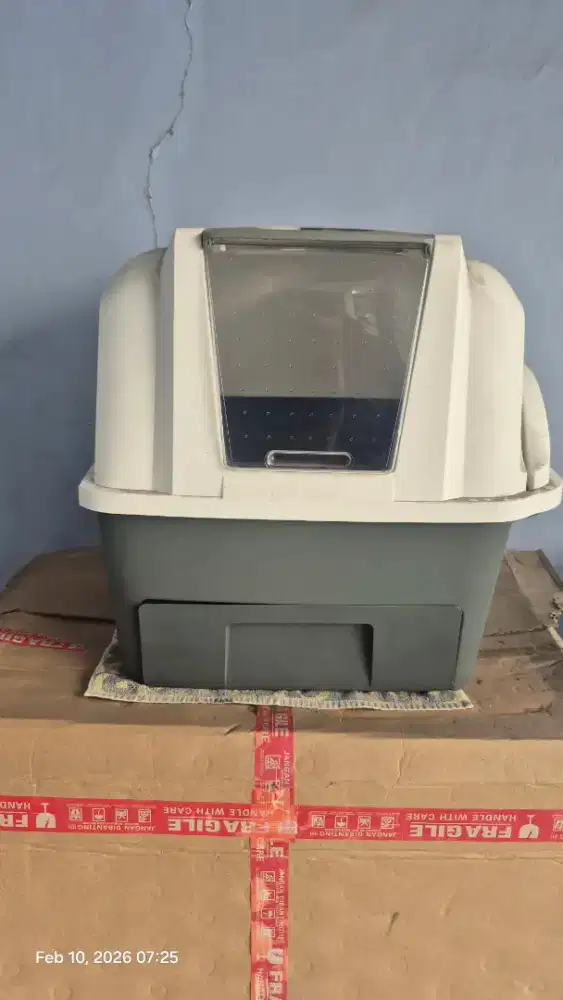 Toilet otomatis kucing pet toilet catot smartsift