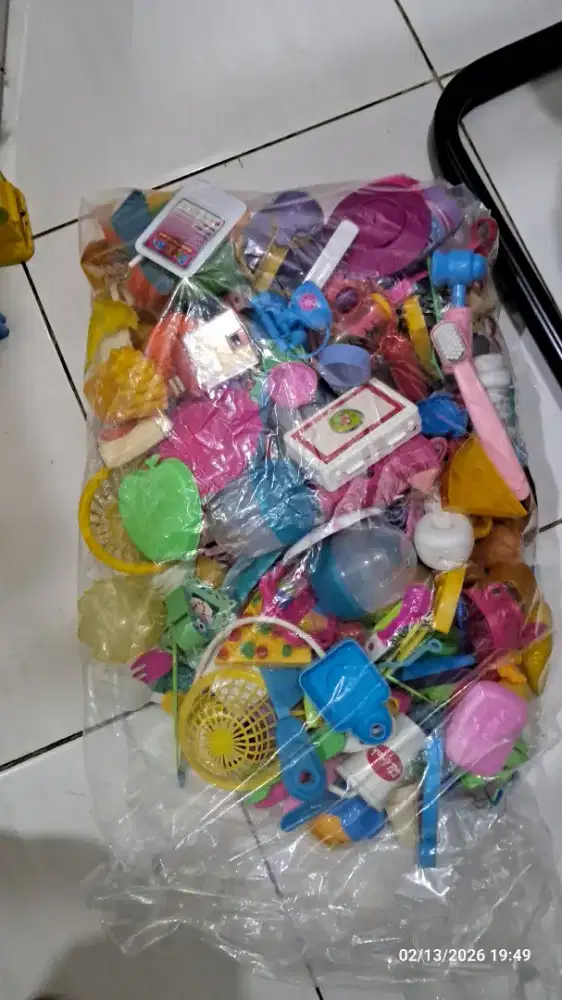 Mainan masak-masakan, rias dan dokter 1 karung FULL