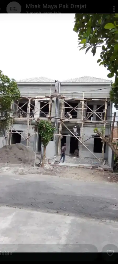 Rumah 2 lantai bangunan kokoh tlogomulyo semtim