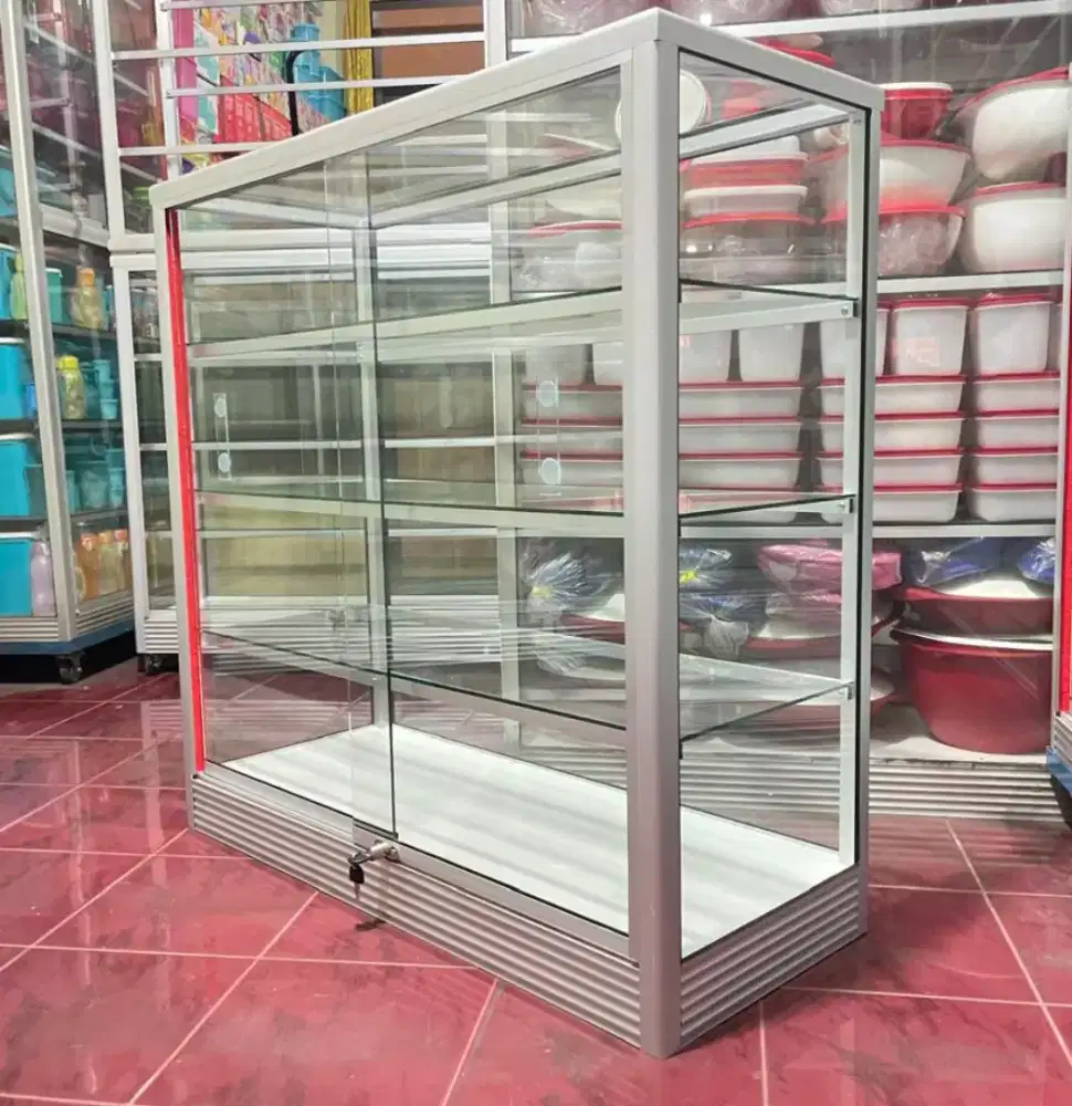 Etalase 1M Barang Baru || Kaca Full 5mm