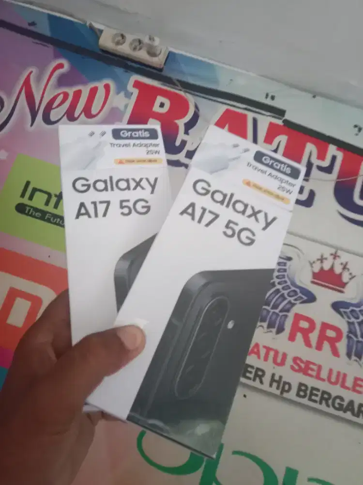 New samsung Galaxy A17 5G ram8/256 garansi resmi 1 tahun