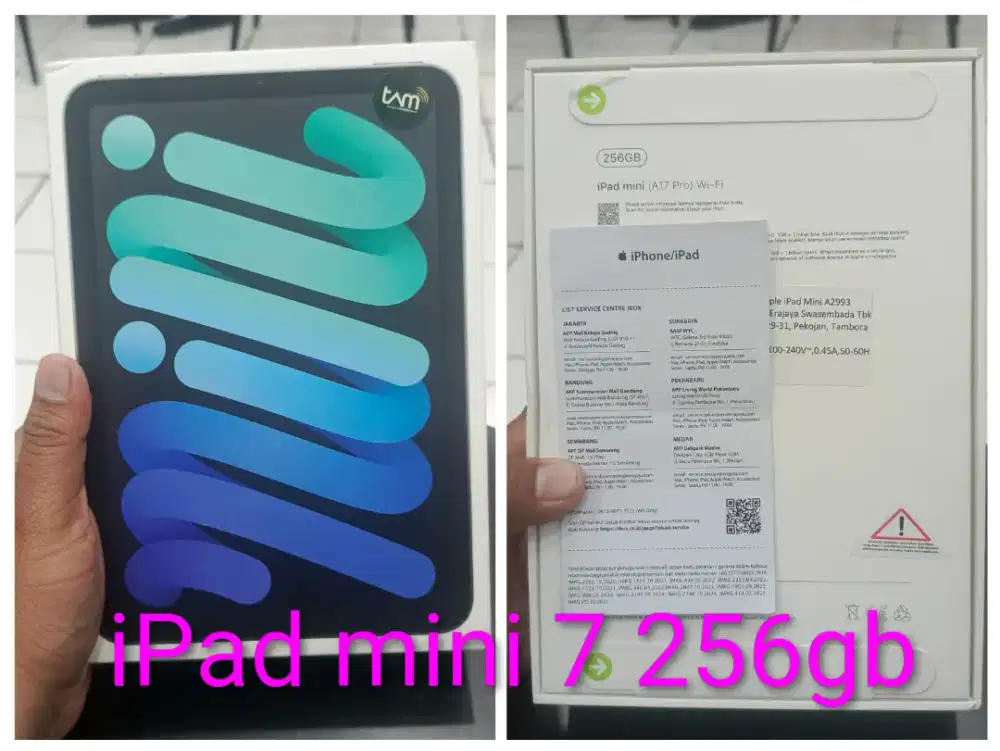 iPad mini 7 WiFi 256gb