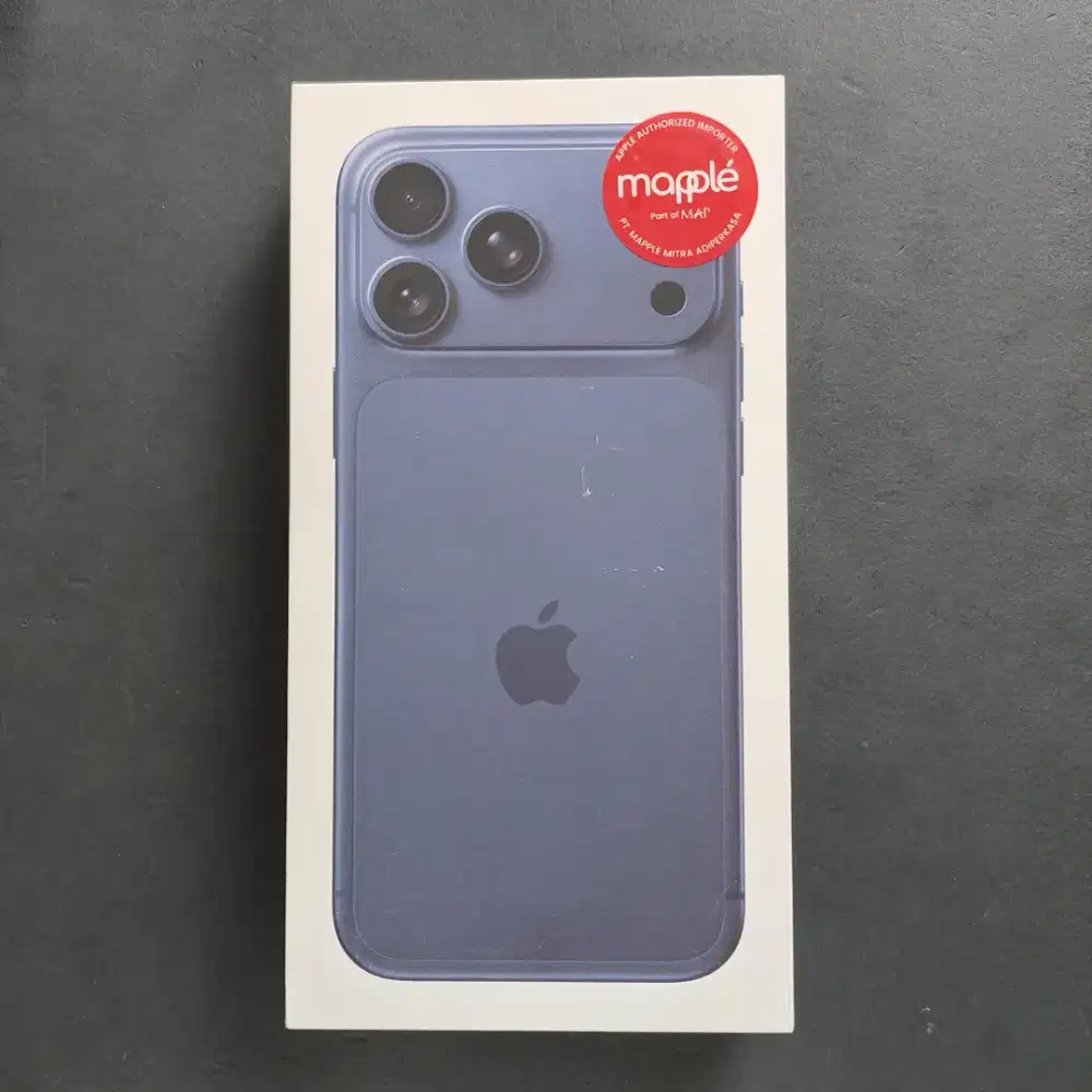 IPHONE 17 PRO MAX 256GB DEEP BLUE GARANSI RESMI
