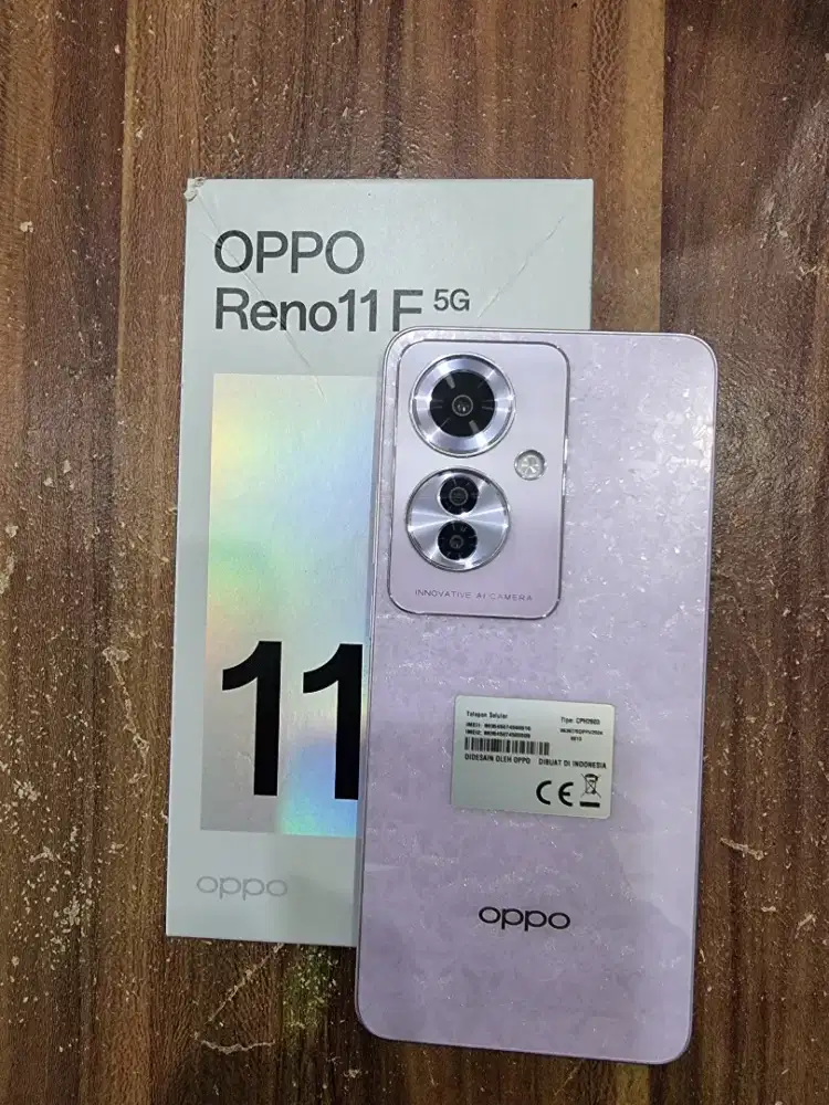 Oppo Reno 11 5G 8/256 mulus lengkap