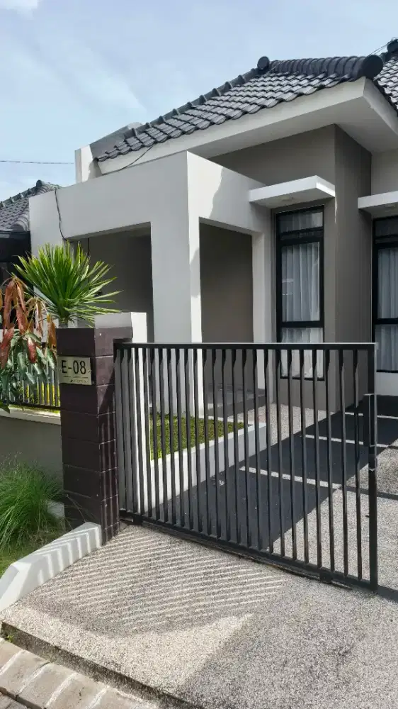 Rumah Blok E8 Full Furnished, Tipe Maple C, 1 lantai, Sawojajar-Malang