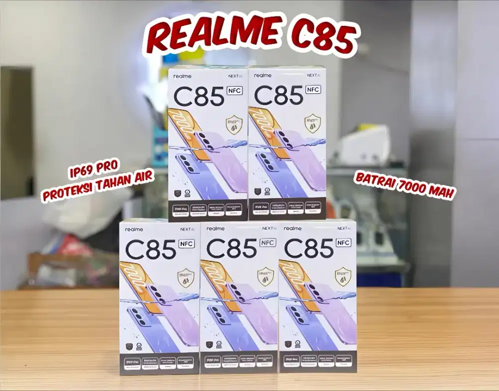 Realme C85 promo Valentine Cod Free ongkir