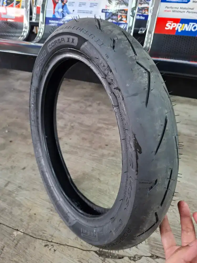 Ban Pirelli Diablo Rosso Corsa II 90/80 - 14