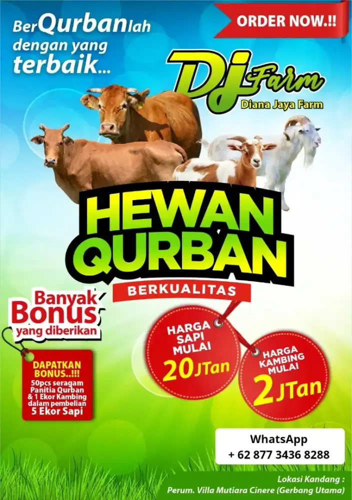JUAL SAPI & KAMBING QURBAN