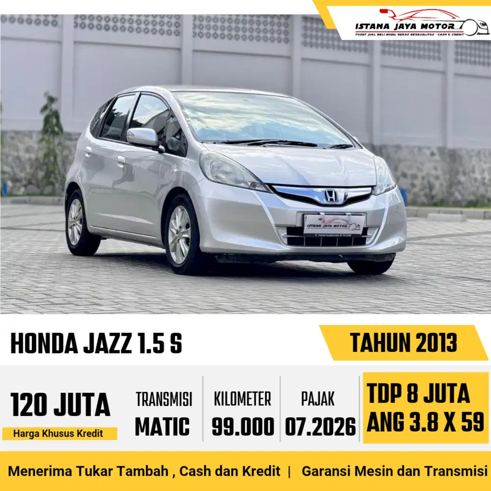 HONDA JAZZ 1.5 S 2013