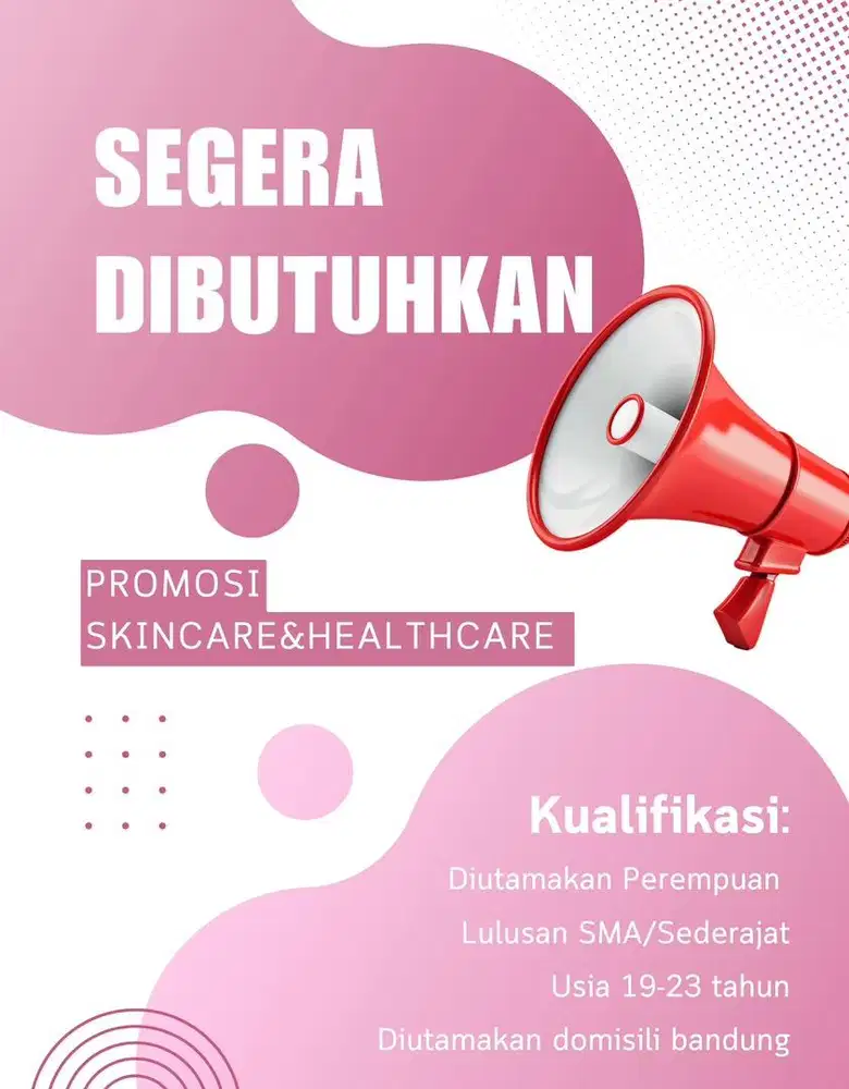 loker bidang beauty&healthty