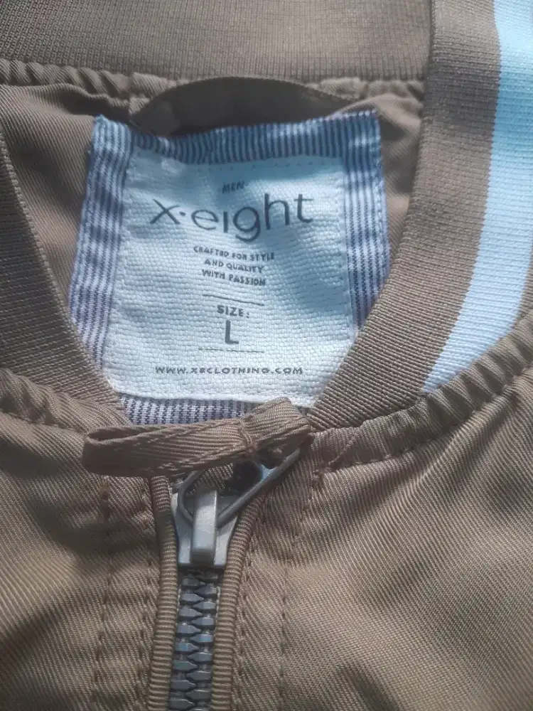 Jacket bass ball merk x-eight size L