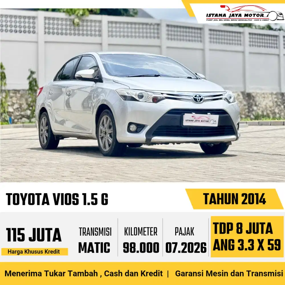 TOYOTA VIOS 1.5 G 2014