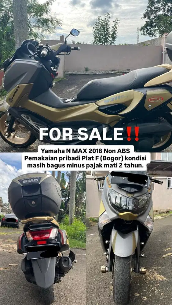 Yamaha NMax 2018 Non ABS good condition