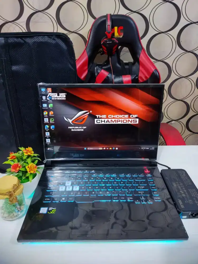 Asus ROG G531GD  RAM 16GB SSD Dual VGA Nvidia GTX 1050 Siap Gaming